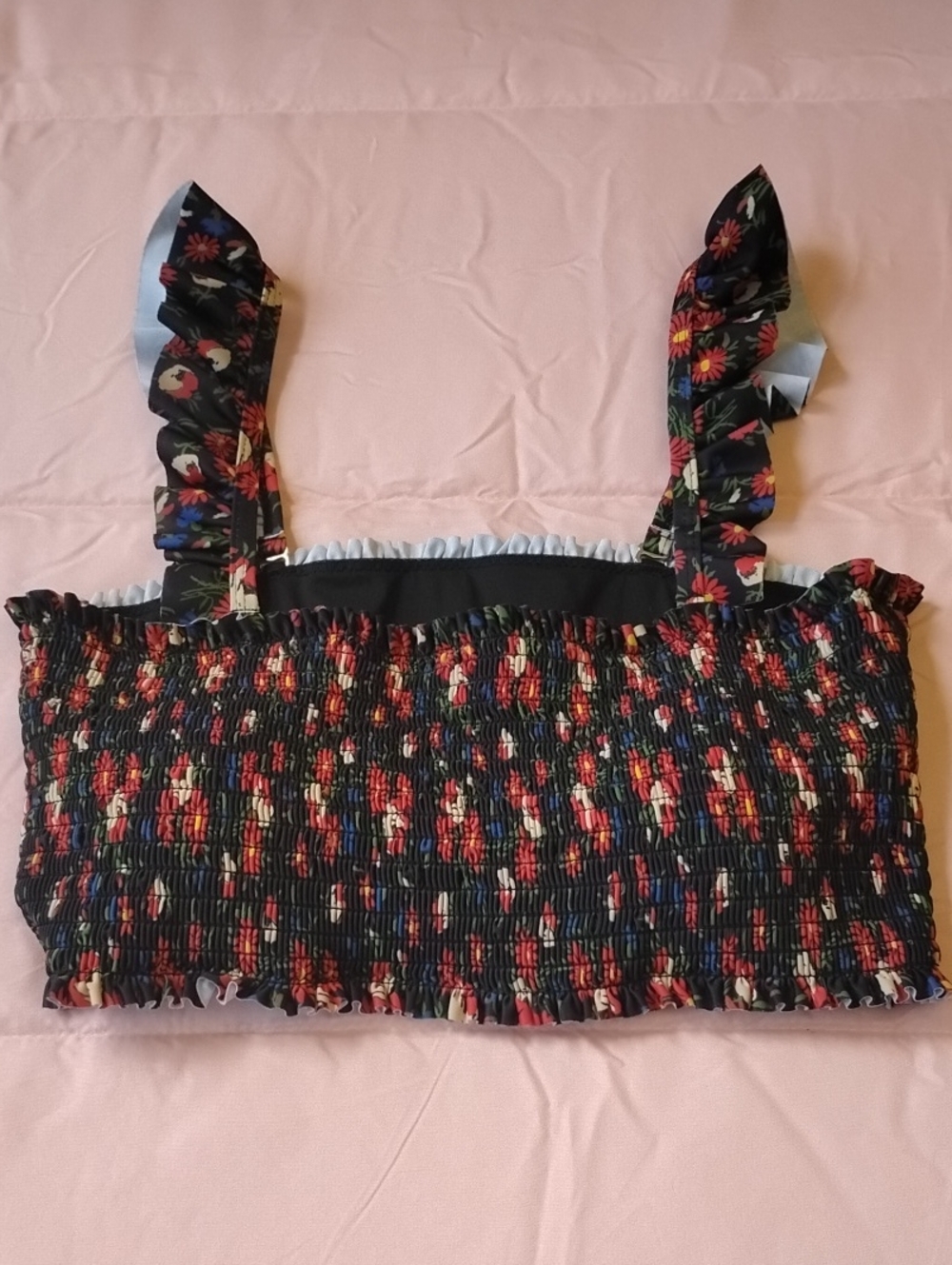 NWOT Summer Mac Bikini Top Removable Straps And Inserts Size XXL